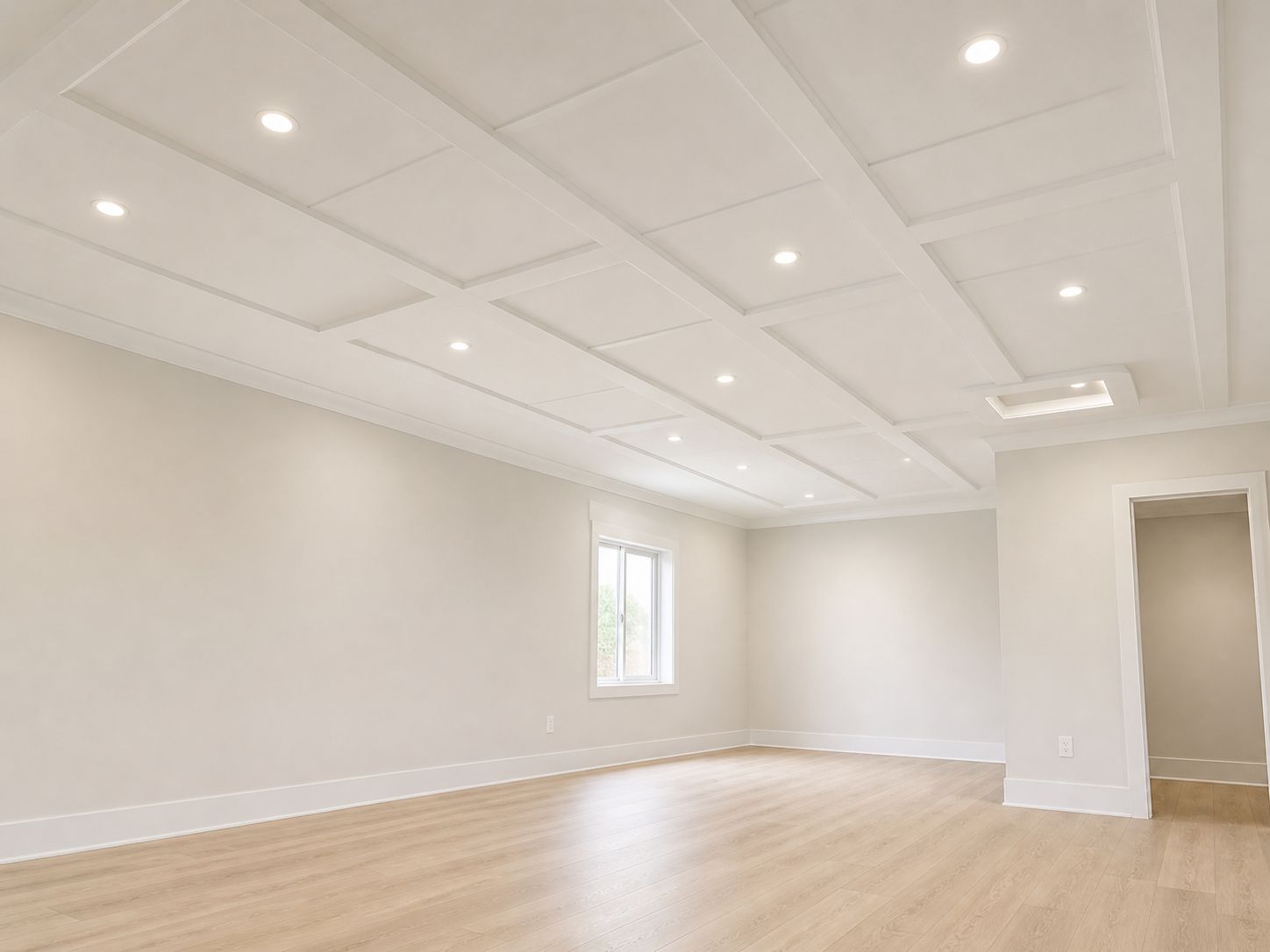 After drywall repair and finishing