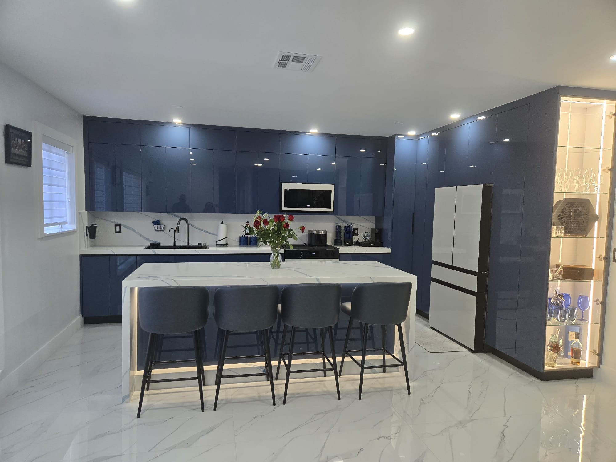 After kitchen remodeling