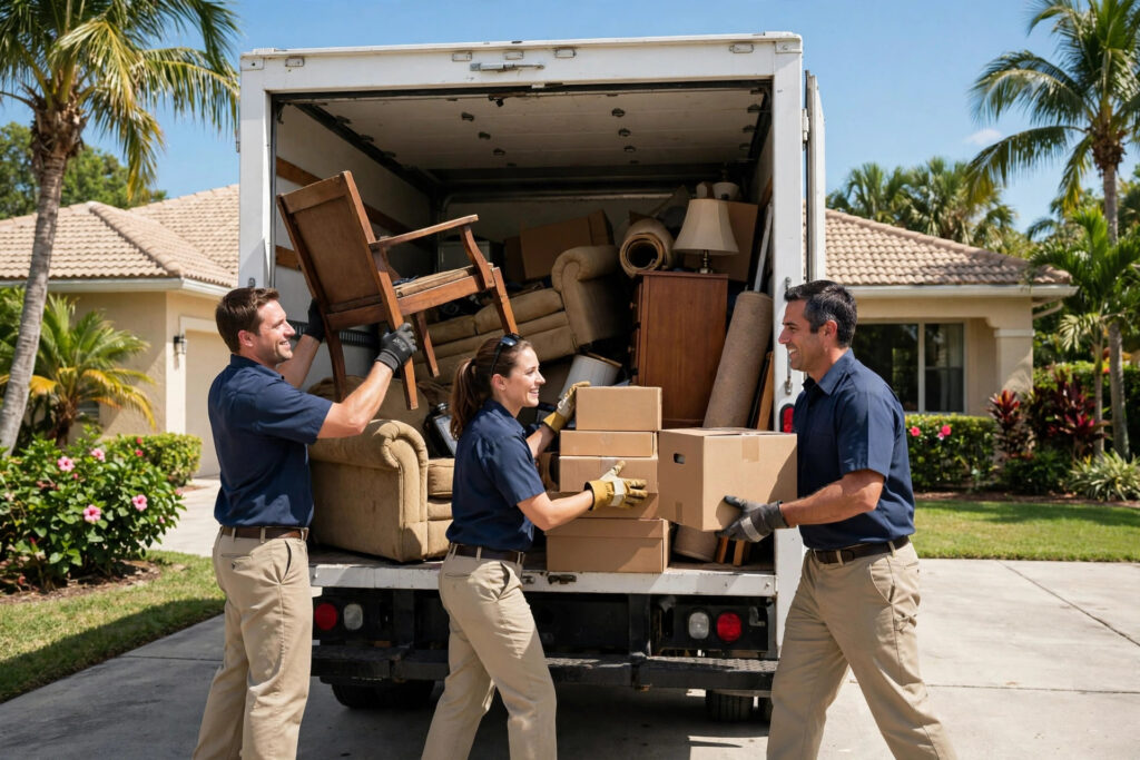 Junk removal service in Miami, FL